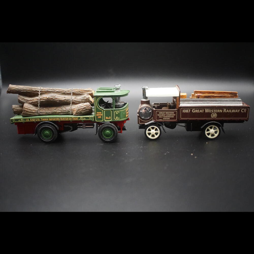 Vintage J.B. Kind Ltd. Timber Importer Truck And Great Western Railway Matchbox